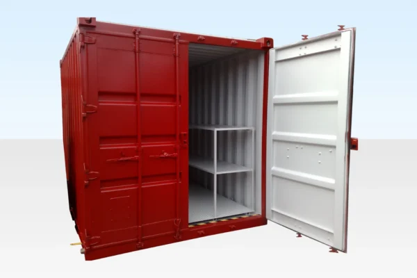 10ft Flat Floor Bunded Store