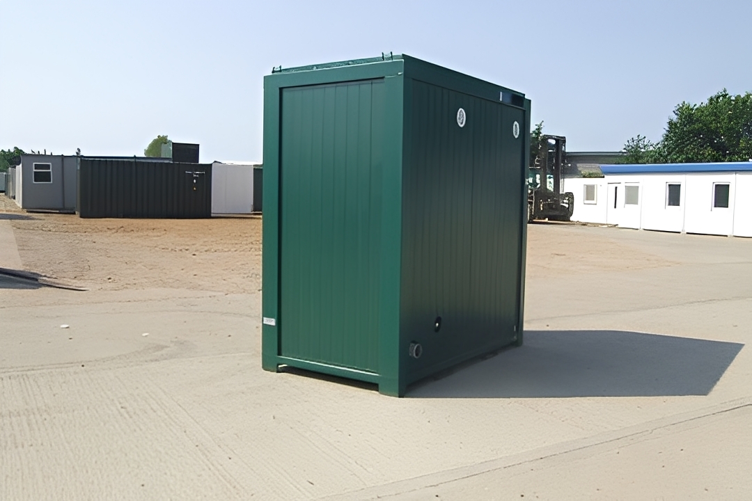 1+1 Double Mains Toilet 8Ft x 5Ft (Green)