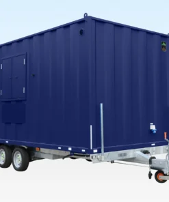 16ft Wheeled Mobile Canteen Cabin