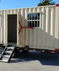 20ft Mobile Office Container With Trailer