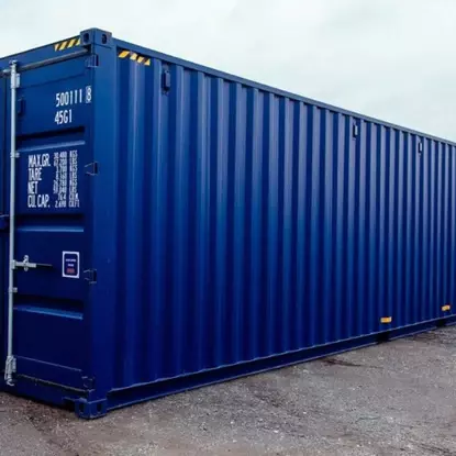 40ft Raised Bunded Store Container