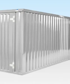 6M X 2.1M End Linked Flat Packed Container Bundle (Galvanized)