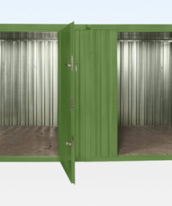 3M X 4.2M Side Linked Flat Pack Container (Powder Coated)