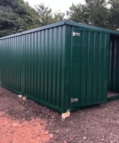 6M X 2.1M End Linked Flat Packed Container Bundle (Powder Coated)