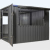 3M X 4.2M Side Linked Flat Pack Container Bundle (Galvanized)