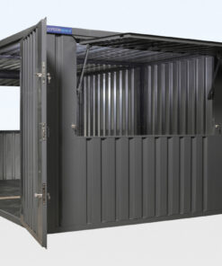3M X 4.2M Side Linked Flat Pack Container Bundle (Galvanized)